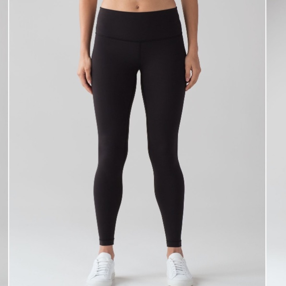 Lululemon Wunder Under Hi-Rise Tight Leggings Luxtreme 28" Black Size 8